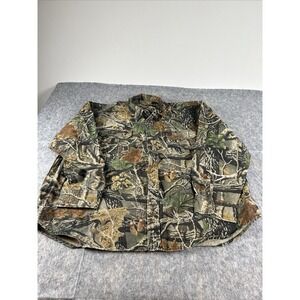 Cabelas Shirt‎ Mens Large Seclusion3D Camouflage Long Sleeve Hunting Sz 2XL